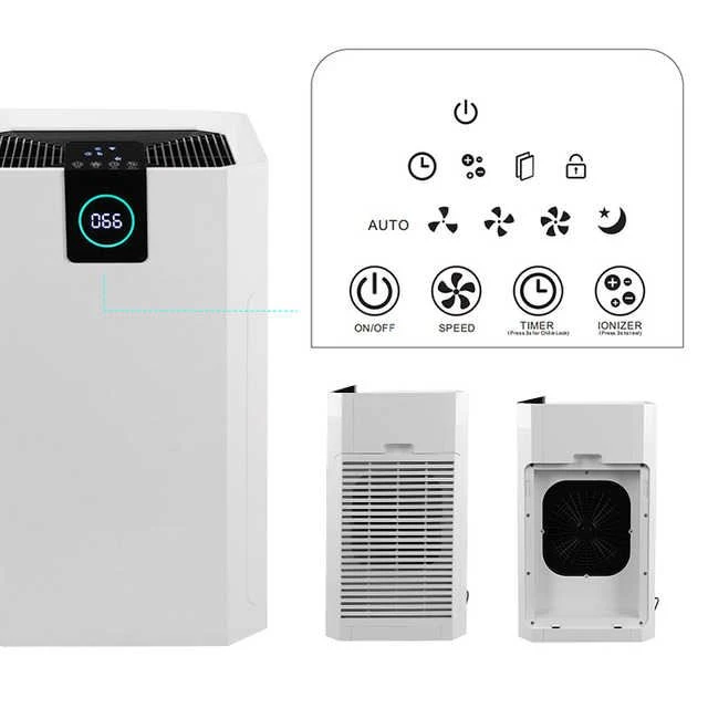Newest Design With HEPA Filter Air Quality Purifier Pre-Filter With WiFi