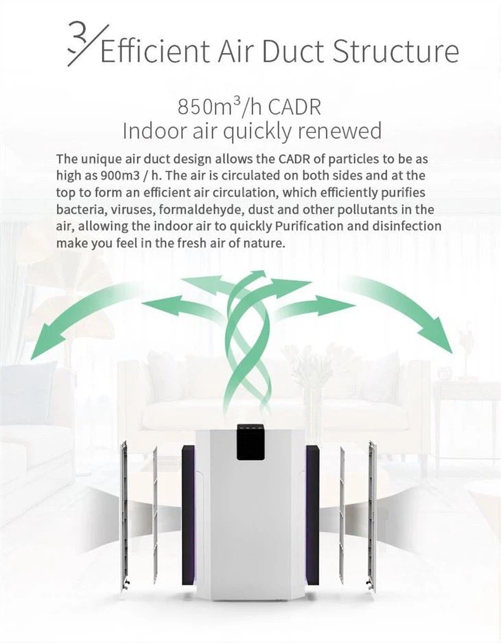 Home New Commerical Air Purifier School Hotel Use